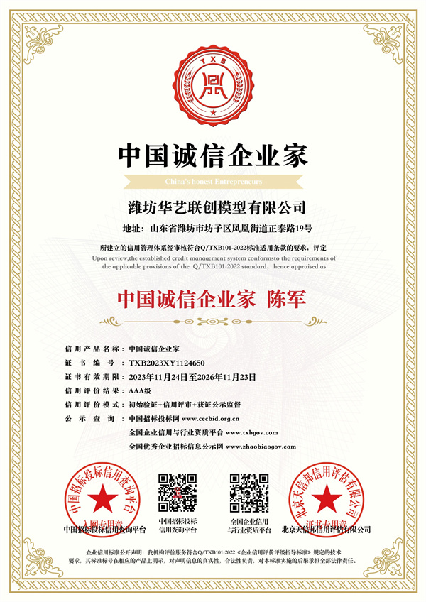 中國誠信企業(yè)家